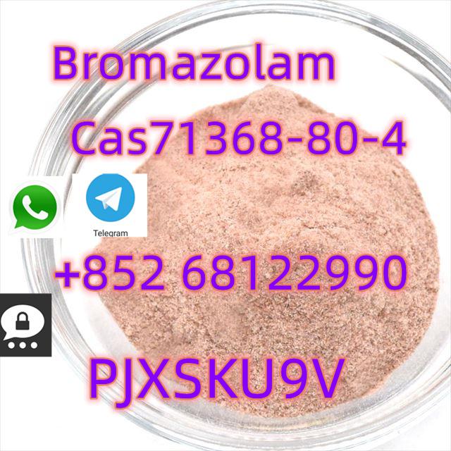 whatsapp+852 68122990Supply high quality Bromazolam cas 71368-80-4