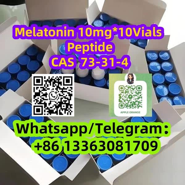Melatonin 10mg*10Vials Peptide CAS 73-31-4