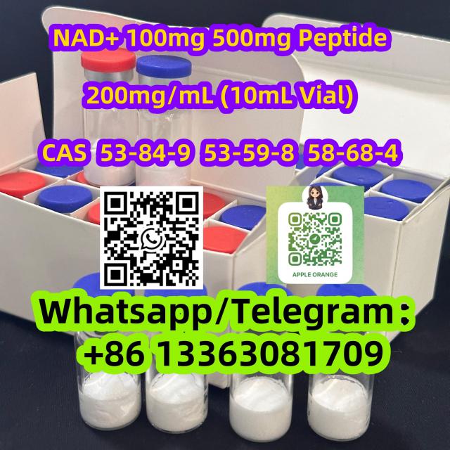 NAD+ 100mg 500mg Peptide 200mg/mL (10mL Vial) Injection CAS 53-84-9