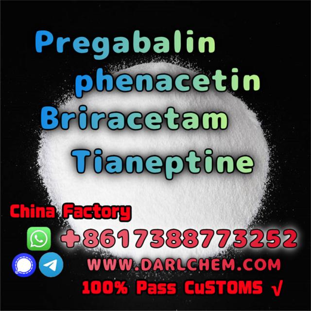 pregabalin Briracetam Tianeptine raw Powder 148553-50-8 High Quality