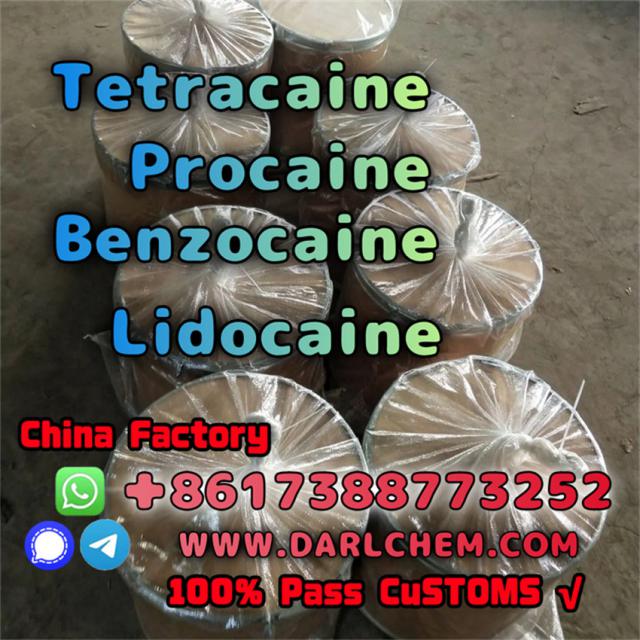 Lidocaine Benzocaine Procaine raw Powder 137-58-6 High Quality