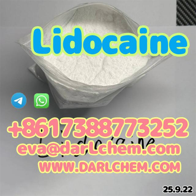 99% Pure Lidocaine base hcl crystals powder 137-58-6 No Customs Issues