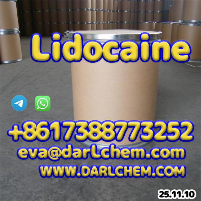 Pure Lidocaine base hcl crystals powder 137-58-6 99% Wholesale Factory Supply 99%
