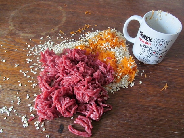 Vaříme pro kočky: recept na hovězí mrkvánky - Smícháme