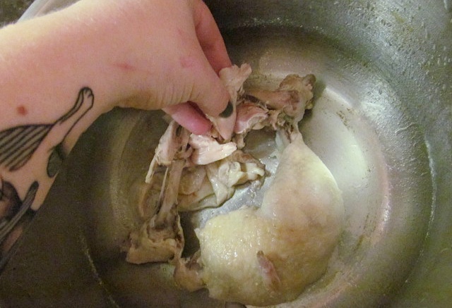 Vaříme pro kočky: recept na bochánky s červenou řepou - Uvařené kuře obereme